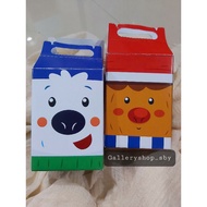 Cute Versatile Christmas Box Christmas Gift Box Parcel Candy Gift Box Kids Santa Claus Deer Gift Box