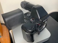 Mamiya 645 pro tl 眼平 自動過片手柄 120後背 底片相機 645 SV PACK II