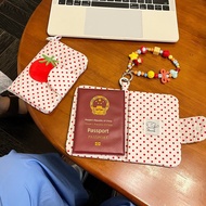 cardholder woman photocard holder Beg simpanan pemegang pasport tomato kecil, beg kad ID, dompet dui
