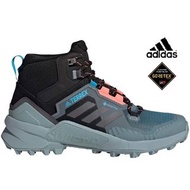 女裝 UK4 to 5.5 , 7, 8 only ADIDAS Women's TERREX Swift R3 Mid GORE-TEX Hiking Boots COLOR: Black/grey/red