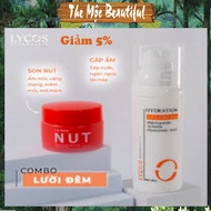 Combo LƯỜI ĐÊM Lycos (Gel Cấp Ẩm Lycos Kem Dưỡng Ẩm Lycos + Son Dưỡng NUT Lycos ) - TP Cosmetic