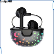 BOU Wireless Earbuds Headphones In-ear Earbuds With Wireless Charging Case Deep Bass Waterproof Earphones Headset For