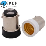 WON Halogen Light Base, E15D to E14 Socket Adapter Lamp Holder, Mini Converter B15 to E12 Screw Bulb LED Light Bulb Holder Home
