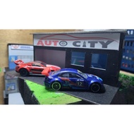HOT WHEELS DIORAMA AUTO CITY SHOP