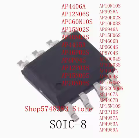 10PCS AP10H03S AP6946A AP15H06S AP4606B AP6G04S AP8V04S AP10G04S AP50N03S AP4407A AP8H04S AP10N06S A