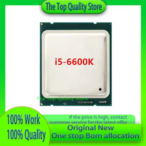 CPU I5-6600K i5 6600K i56600K 6600K 3.5GHz quad-core Four-thread CPU Processor 6M 91W LGA 1151 Origi