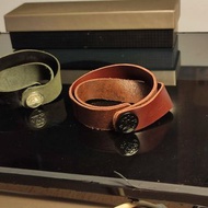 Hongkong 香港 PDC protest design company 無限 輪迴 皮革手環 真皮 櫪木 皮手鐲 手鍊 手鏈 leather bracelet wristband