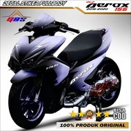 Decal Aerox 155 Old Fullbody Motorcycle Sticker Yamaha Aerox 155 Old 2016-2019 Fullbody Motif 2 Colo