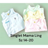 Ling Ling Baby singlet 6 pcs mix 4 Colors