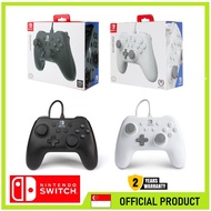 Nintendo Switch PowerA Wired Gaming Controller - Black (Officially Licensed)