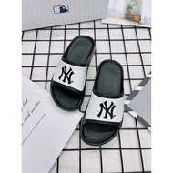 [GENUINE] Korean DOMESTIC MLB SLIPPERS MOLDED NY LOGO - UNISEX HAND-SANDAL SLIPPERS - WITH PURCHASE 