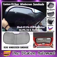 OEM Fit Rear Windscreen Car Sunshade Cermin besar sunshade Proton Perodua Myvi Axia Viva Alza Aruz B