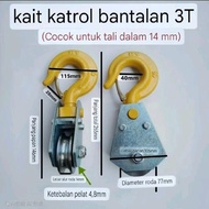 Sprocket block free spin heavy duty pulleyHOOK