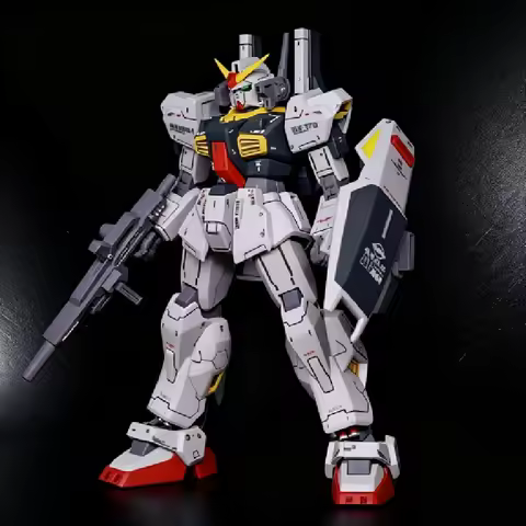 New HG 1/144 Mk-ⅱ Rx-178 Assembly Model Kit Action Figures Exquisite Desktop Decorations Collectible