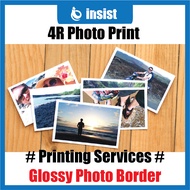 Insist ❤ 4R Matte Photo Print # Cuci Gambar Photo Printing Services # Photo Paper Printing with Border ❤ Photo Frame