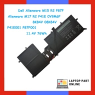 Dell Alienware M15 R2 P87F Alienware M17 R2 P41E 0Y9M6F 8K84V 08K84V P41E001 P87F001 11.4V 76Wh