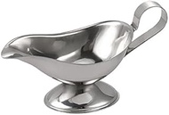 bnf® 2xStainless Steel Steak Sauce Gravy Dressing Boat Sauce Cup Seasoning Jug 8oz | Kitchen Dining 