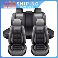 Premium Automotive Seat Covers Set OE-Grade PU Composite FMVSS 302 Fire-Retardant Multi-Vehicle Fitm