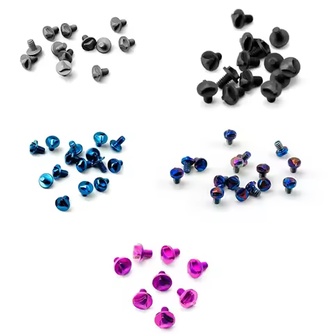 CNC 5 Colors OTF Disassembled Knife Titanium Triangle Screws For Microtech Combat Troodon Dirac Delt