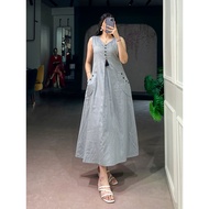 Khadi Cotton Long Kurti (M margin L) July26