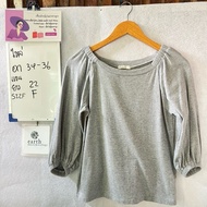 earth music&Ecology Gray Shirt