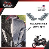 💫🇹🇭NVX NMAX XMAX Visor Skru Windshield Skru Titanium Bolt Screw/ Visor Screw 100% HENG Thai🇹🇭 Stainl