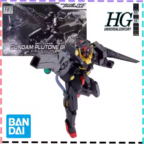 In Stock Bandai Original Gundam PB Limited HG 00 1/144 Black Judgment Goddess Assembly Model Collect