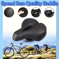 Speed Run PREMIUM Bicycle Padded Saddle elastomer shocks for comfort Beach Cruiser City and Comfort 