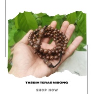 Tasbih Teras Nibong/Liwung Macan 99 butir Asli