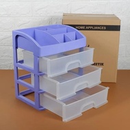 3-tier cosmetic drawer