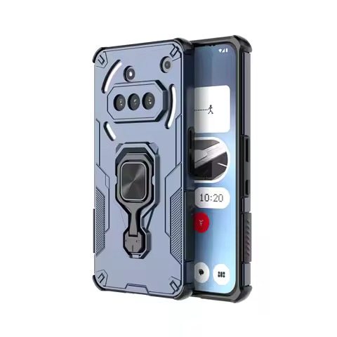 Magnetic Iron Sheet King Kong Phone Case For Nothing Phone (3a) Case Metal Kickstand For Nothing Pho