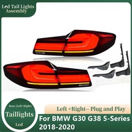 Tail Lights For BMW G30 G38 2018-2022 автомобильные товары Rear Lamp LED Lights Car Accessories 5-S