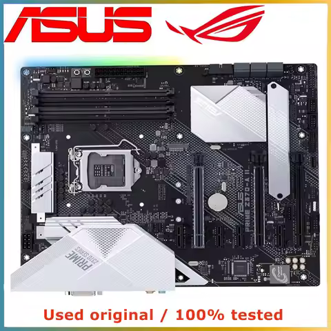 For ASUS PRIME Z370-A II LGA1151 DDR4 ATX Motherboard for 8th 9th Gen Intel CPU 9100 9700 8700
