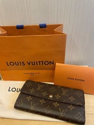 LV Louis Vuitton M61734 monogram 經典款 發財長夾