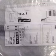 Authentic IKEA HYLLIS Hullis Shawl Clear Cover For Indoor And Outdoor Use Size 60x27x140 Cm.