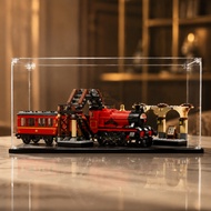 Lego Acrylic Display Box for 75955 Hogwarts Express Popmart Labubu Zimomo Sneakers Kotak Pameran Ker
