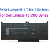 MXV9V Laptop Battery For Dell Latitude 13 5300/2-in-1,5310/2-in-1,7300 7400 Series 0G74G 829MX 05VC2