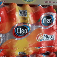 air mineral cleo 550 ml 24 botol