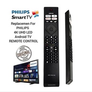 ORIGINAL PHILIPS  4K UHD LED Android TV REMOTE CONTROL (398GR10BEPHN0071)