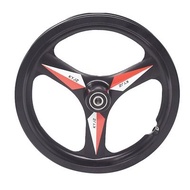 14/ 16 Inch Ebike Bicycle Black Front Wheel Rim for E-Bike, Bicycle [PAB Eco drive Jimove MC Zebra f