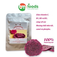 Prosperous dried red dragon fruit 100g | Snacks/cereals/yogurt, tea, detox | Rich in fiber and vitam