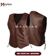 Women's Leather Vest Women's Vest Top Women's Synthetic Leather Vest MF.VEST.04