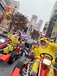 กิจกรรมขับโกคาร์ทในชิบูย่า โดย Neo Tokyo Kart