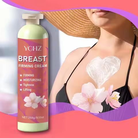 9.1 oz Breast Firming Cream, Containing Olive Oil, Vitamin E and Honey, for Firming Breast Skin, Moi