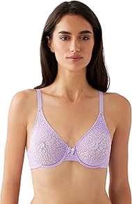 Women's Halo Lace Underwire Bra, Purple Rose, 36DDD