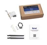 清貨價$50/1盒 (全新) Fenvi (FV-102) For Intel AX210 AX200 Wireless NGFF M.2 wifi Card PCIe x1 WiFi Adapter Converter