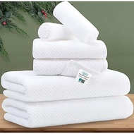 VOOVA & MOVAS White 6-Piece Towel Set, 100% Cotton | 2 Large Bathtub 30 x 56 Inches (About 76.2 Inch