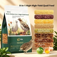 Chicken feed / Chicken-specific feed / Laying hen feed / Mixed vegetable and grain feed / Mealworms 