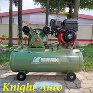 =Swan SVP-202(E) 85Liter Air Compressor c/w B&S 6.5Hp Gasoline Engine ID33511