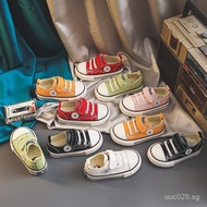Spring and Autumn Boys and Girls Baby Indoor Shoes Kindergarten Walking Shoes Children's Canvas Shoe